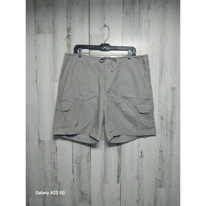 Cabela's Womens SIze 16 Cargo Shorts Beige Cotton Outdoor Casual